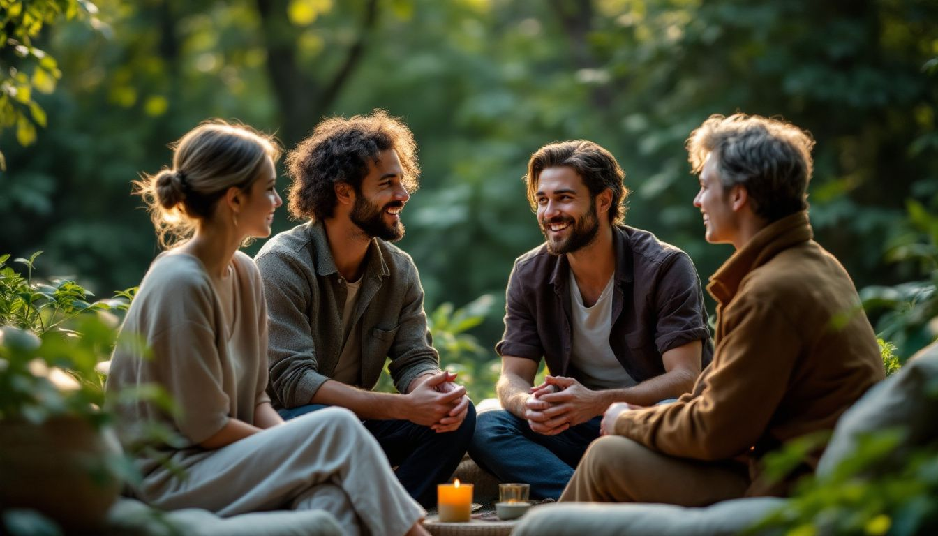 A group of leaders discussing emotional intelligence strategies.